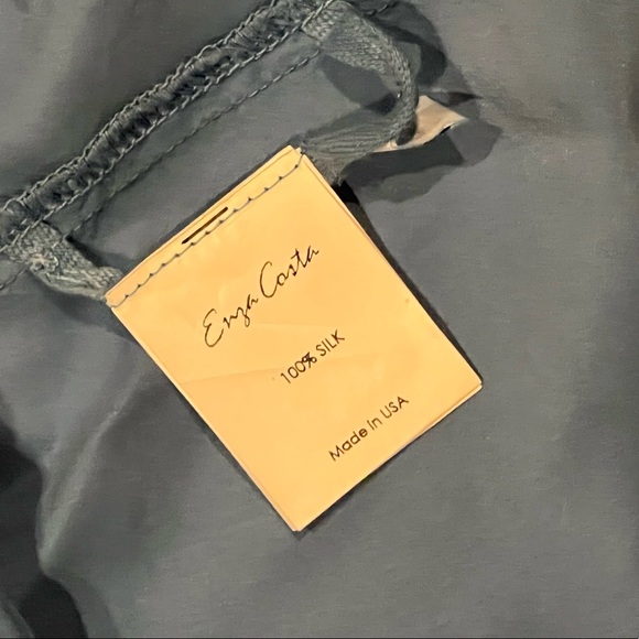 Enza Costa Silk Sleeveless Slip Midi Dress - Picture 7 of 9